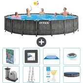 Intex Prism Frame Pool Rund - 549x122 cm - 7-teilig S608