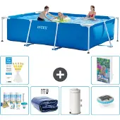 Intex Rechteckiger Frame Pool - 300x200x75 cm - 5-teilig S54