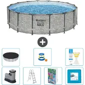 Bestway Steel Pro MAX Rund - 488x122 cm - 6-teilig S570