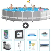 Intex Prism Frame Pool Rund - 610x132 cm - 7-teilig S608
