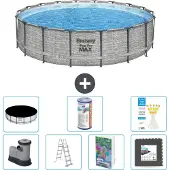 Bestway Steel Pro MAX Rund - 549x122 cm - 6-teilig S563