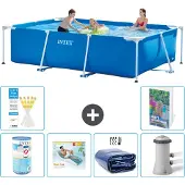 Intex Rechteckiger Frame Pool - 300x200x75 cm - 5-teilig S173