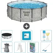 Bestway Steel Pro MAX Rund - 427x122 cm - 6-teilig S531
