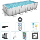 Bestway Power Steel Rechteckig - 640x274x132 cm - 6-teilig S563