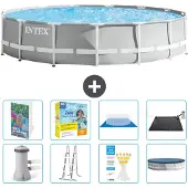 Intex Prism Frame Pool Rund - 457x107 cm - 7-teilig S582