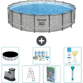 Bestway Steel Pro MAX Rund - 549x122 cm - 6-teilig S574