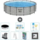 Bestway Steel Pro MAX Rund - 549x122 cm - 6-teilig S581