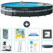 Intex Ultra XTR Pool Rund - 732x132 cm - 7-teilig S607