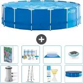 Intex Frame Pool Rund - 457x122 cm - 7-teilig S576