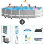 Intex Prism Frame Pool Rund - 610x132 cm - 7-teilig S619