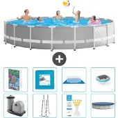 Intex Prism Frame Pool Rund - 610x132 cm - 7-teilig S674