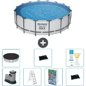 Bestway Steel Pro MAX Rund - 488x122 cm - 6-teilig S562