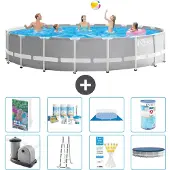 Intex Prism Frame Pool Rund - 610x132 cm - 7-teilig S556