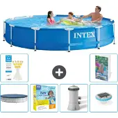 Intex Frame Pool Rund - 366x76 cm - 5-teilig S4