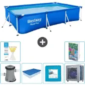 Bestway Steel Pro Rechteckig - 300x201x66 cm - 5-teilig S290