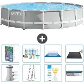 Intex Prism Frame Pool Rund - 457x107 cm - 7-teilig S632