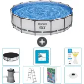 Bestway Steel Pro MAX Rund - 457x122 cm - 6-teilig S674