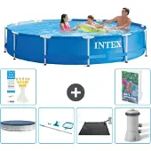 Intex Frame Pool Rund - 366x76 cm - 5-teilig S67