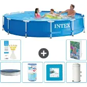 Intex Frame Pool Rund - 366x76 cm - 5-teilig S80