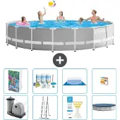 Intex Prism Frame Pool Rund - 549x122 cm - 7-teilig S548
