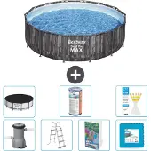 Bestway Steel Pro MAX Rund - 427x107 cm - 6-teilig S602