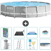 Intex Prism Frame Pool Rund - 457x107 cm - 7-teilig S598