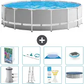 Intex Prism Frame Pool Rund - 457x122 cm - 7-teilig S595