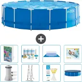 Intex Frame Pool Rund - 457x122 cm - 7-teilig S683