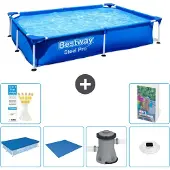 Bestway Steel Pro Rechteckig - 221x150x43 cm - 5-teilig S74