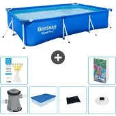 Bestway Steel Pro Rechteckig - 300x201x66 cm - 5-teilig S328