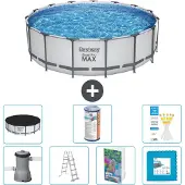 Bestway Steel Pro MAX Rund - 488x122 cm - 6-teilig S602