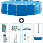 Intex Frame Pool Rund - 457x122 cm - 7-teilig S574