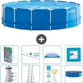 Intex Frame Pool Rund - 457x122 cm - 7-teilig S539