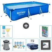 Bestway Steel Pro Rechteckig - 300x201x66 cm - 5-teilig S233