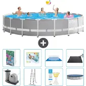 Intex Prism Frame Pool Rund - 610x132 cm - 7-teilig S567