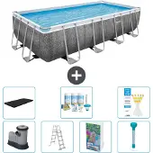 Bestway Power Steel Rechteckig - 549x274x122 cm - 6-teilig S574
