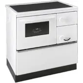 Thorma Holzherd | Ökonom75/Fiko Deluxe | Links | weiß | 7 kW