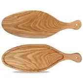 Churchill Livingstone Holzbord Oval Oak Mit Griff 53x18,6x2cm