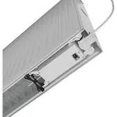 Kermi x-flair Profil-Kompaktheizkörper, Typ 22, RAL 9016 seidenglanz, 500x1600x100 mm, 982 Watt, 10 bar, mit Abdeckung
