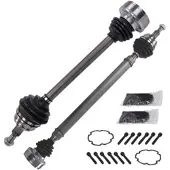 BESTPRICE Antriebswelle vorne links + rechts [Hersteller-Nr. 31422445] für VW, Seat, Audi, Skoda