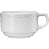 Lubiana Kaffeetasse, Porzellan, weiß, Serie Aphrodite, , 0,19 Liter