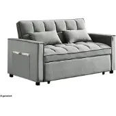 HTI Schlafsofa Mirko, Liegefläche 121,5x174,8 cm, 300 kg Belastbarkeit, einfache Verwandlung