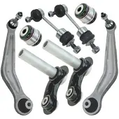 BESTPRICE Satz Querlenker Hinterachse 8-teilig [Hersteller-Nr. 30414717] für BMW