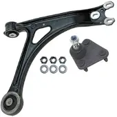 BESTPRICE 1x Querlenker vorne rechts + Traggelenk [Hersteller-Nr. 30414534] für Seat, Audi, VW