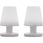 Lumisky LADY MINI Tischlampen H22CM Polyethylen Weiss