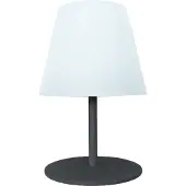 Lumisky TWINS Kabellose Tischleuchte H16CM Stahl Grau