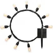Lumisky Solar Flammen Lichterkette FLAME 8m
