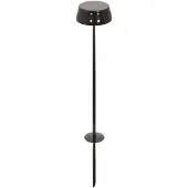 Zafferano SISTER LIGHT Wi-Fi-Streikposten Intelligente Stehleuchte Pearly Black wiederaufladbar und dimmbar