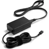 HP Poly USB-C 65W Power Adapter and Power Cord Kit, Schwarz, 90 mm, 51 mm, 28,5 mm, 208 g, China