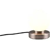 TRIO - Tischlampe PRINZ II - Grau - 12x12x15 cm